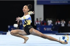 From the Bronx, 16-year-old Olivia Kelly is making history as a Level 10 and elite gymnast