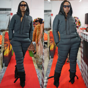 Puffy jumpsuit by Brooklynn Monroe