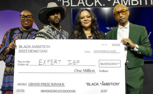 Contestant winners for the Pharrell Williams Black Ambition contest. 