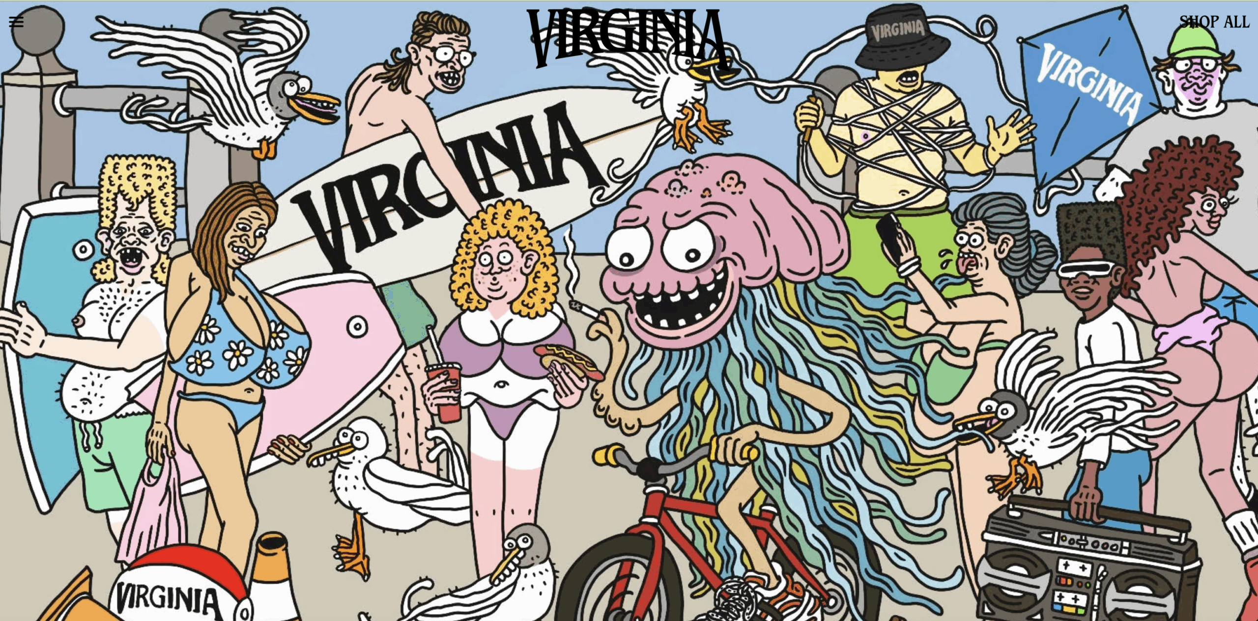 Pharrell Williams' website for Virginia's website.