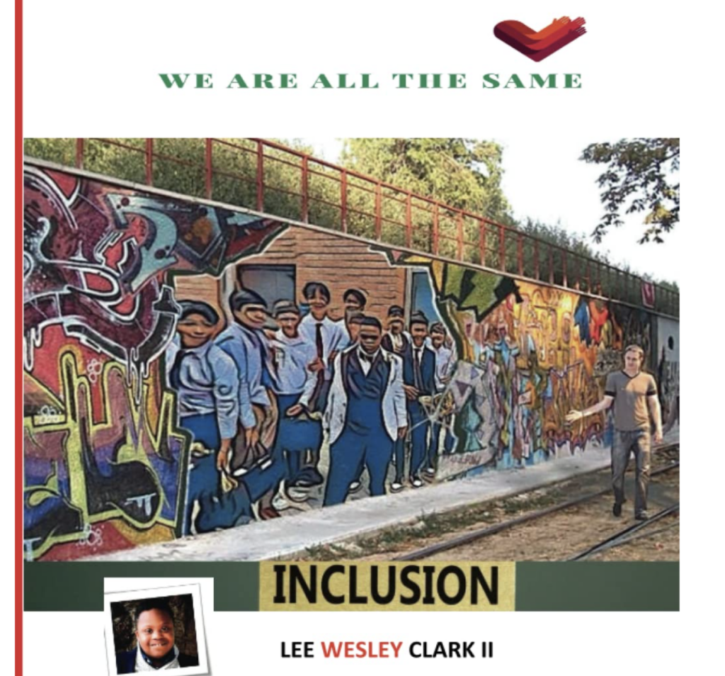 Lee Wesley ClarkII book cover. We Are All The Same